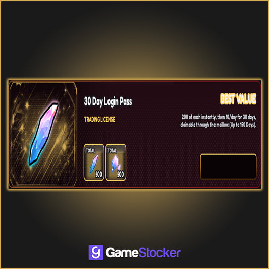 30 Day Login Pass